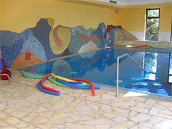 Mosaik und Fliesen im Schwimmbad